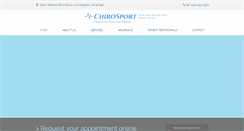 Desktop Screenshot of oateychiropractic.com